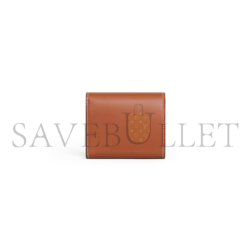 CELINE SMALL FLAP WALLET TRIOMPHE IN SHINY SMOOTH LAMBSKIN 10D783BZG.04LU (10.5*8.5*4cm) CELINE SMALL FLAP WALLET TRIOMPHE IN SHINY SMOOTH LAMBSKIN 10D783BZG.04LU (10.5*8.5*4cm)